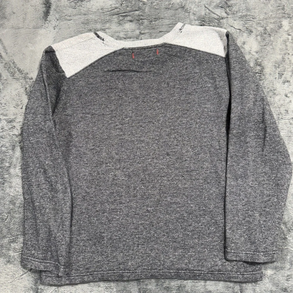 Tommy Bahama Pullover Mens Large‎ Gray Long Sleeve Cotton Blend Crew Neck 229901